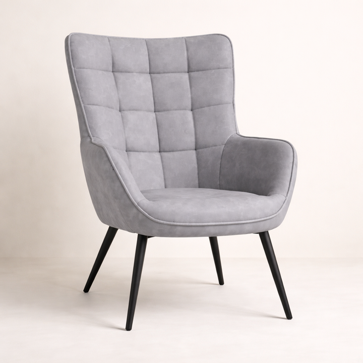 Lapis Accent Chair - Grey
