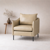 Lucas Accent Chair Beige | Mid Century Accent Chair Light Beige