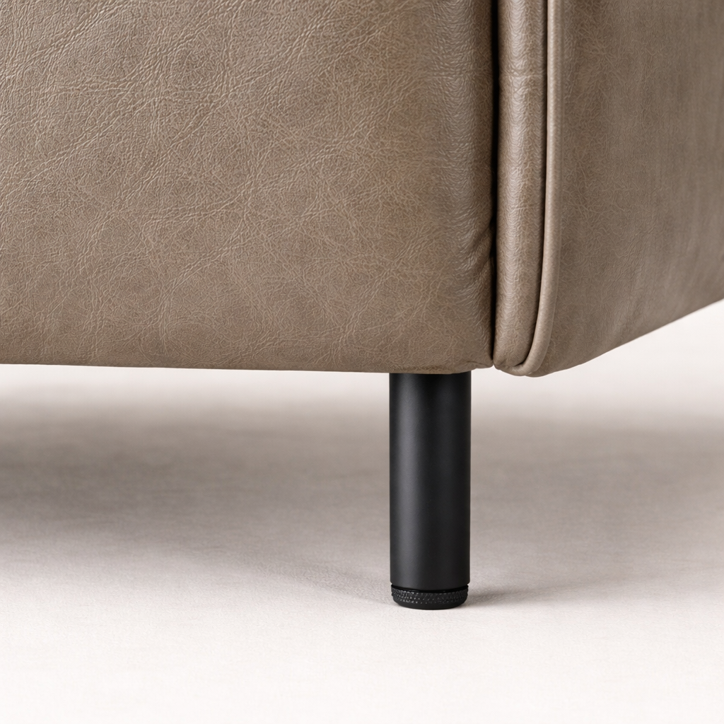 Lucas Accent Chair Grey | Mid Century Accent Chair Smoke Grey