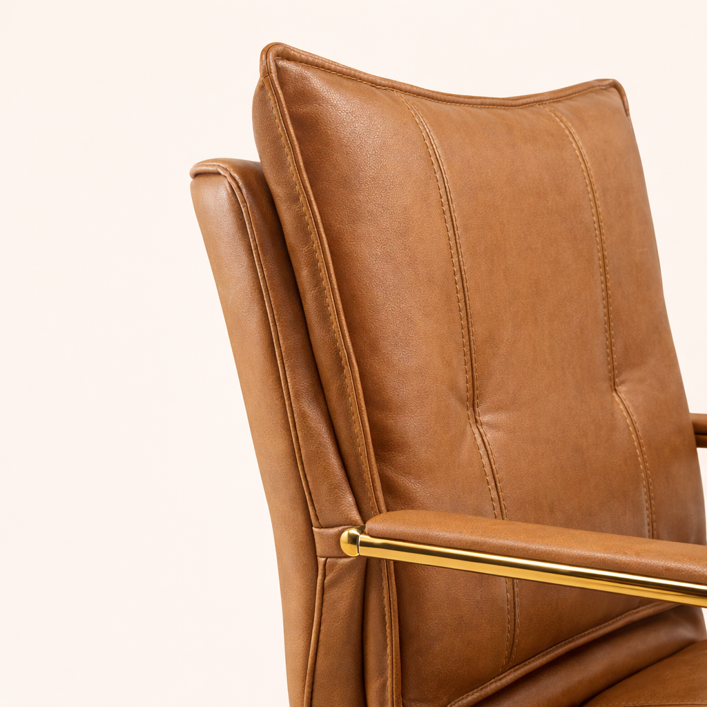 Marlon Task Chair Tan | Executive Office Chair Tan