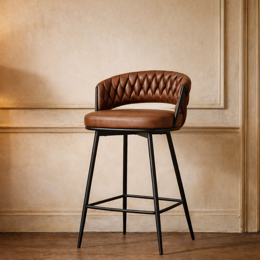 Presley Bar Stool - Brown