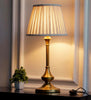 Antique Gold Brass Table Lamp (22