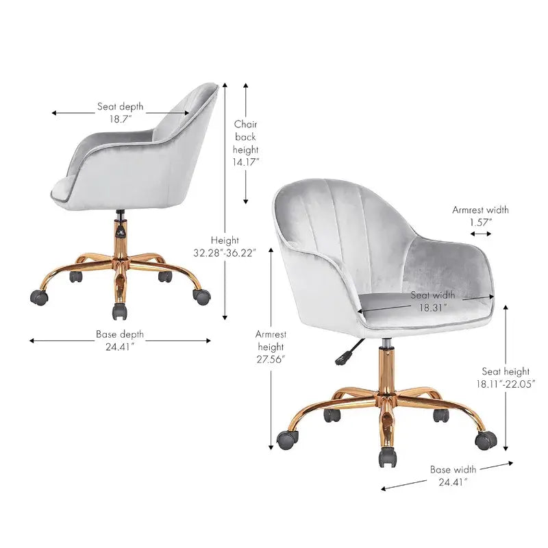 Aurora Task Chair - Grey
