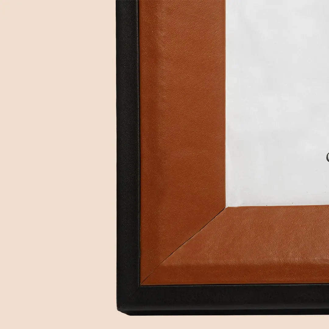 Capella Leather 8x10 Frame - Sepia Homes