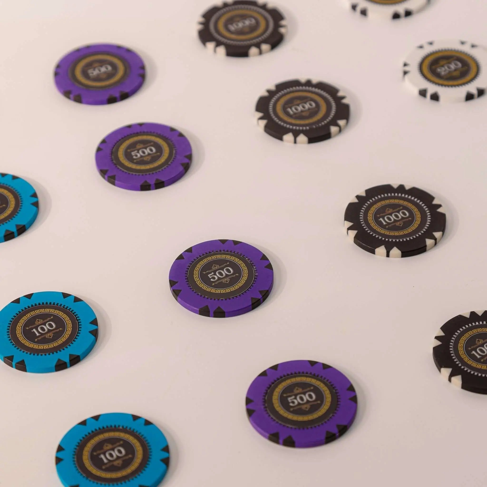 Château Royale ABS Poker Chips Set - Sepia Homes