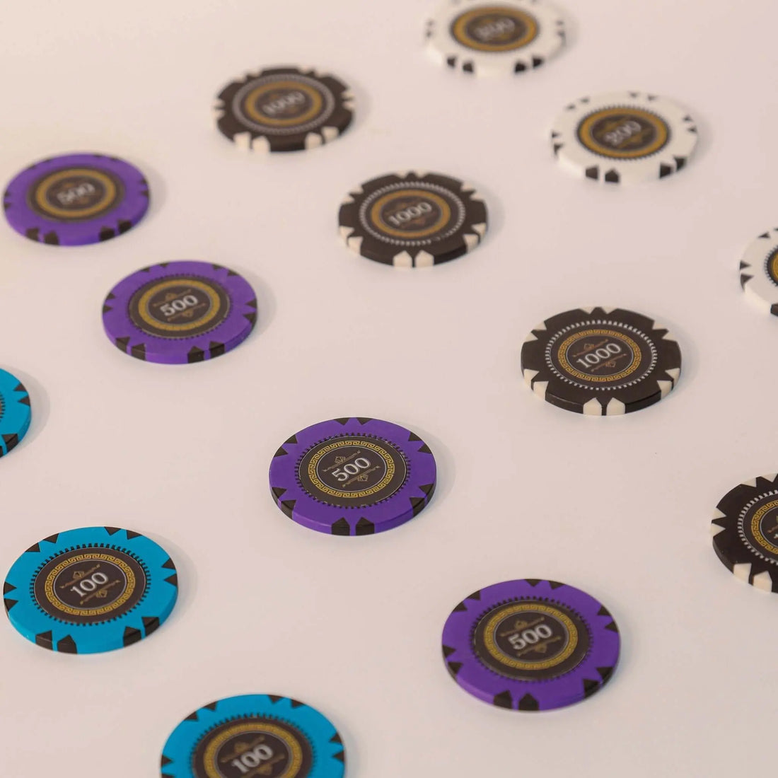 Château Royale ABS Poker Chips Set - Sepia Homes