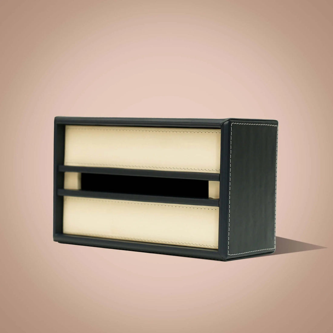 Klara Tissue In Airforce Blue and Ivory - Sepia Homes