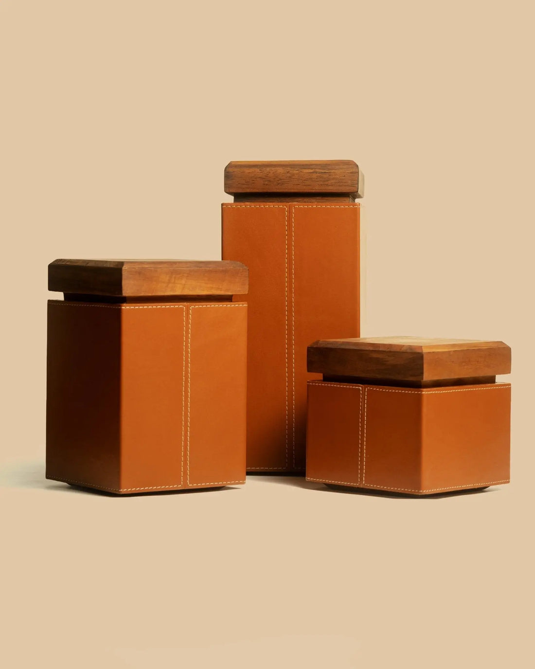 Le Casier set of 3 storage boxes - Sepia Homes