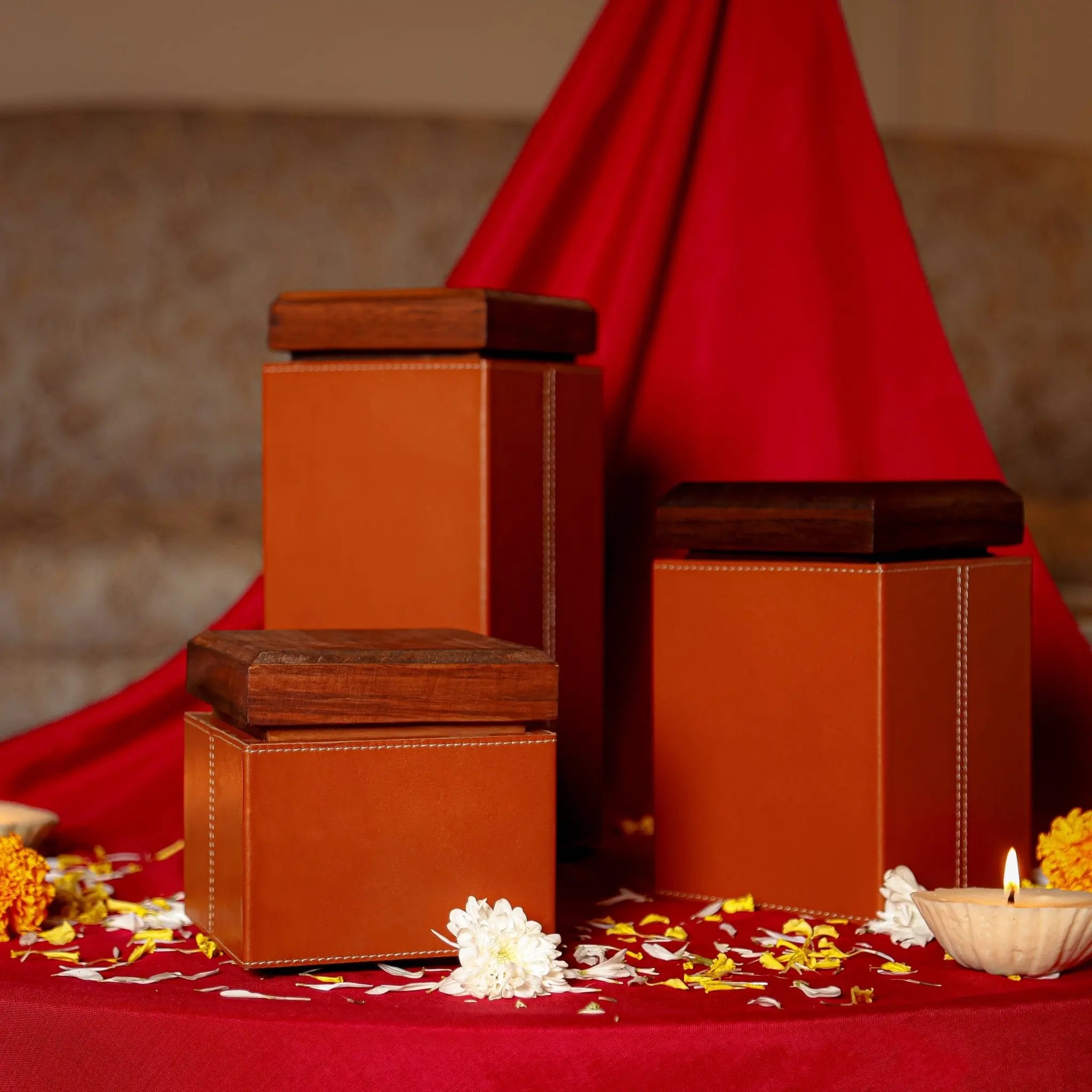 Le Casier set of 3 storage boxes - Sepia Homes