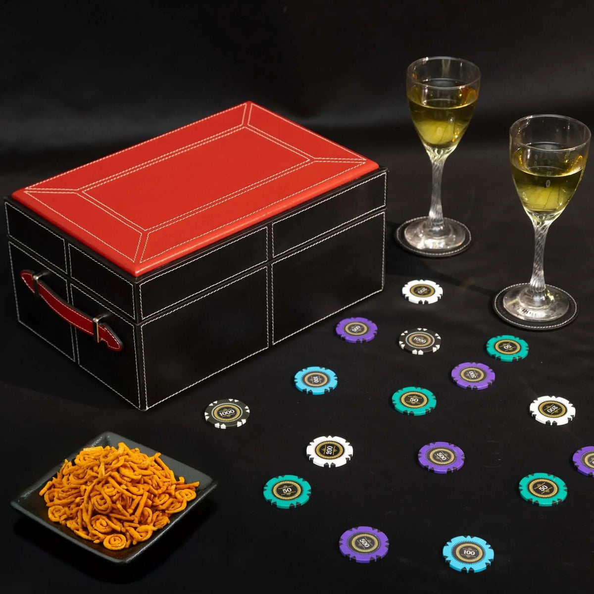 Limited Edition Château Poker Set - Sepia Homes