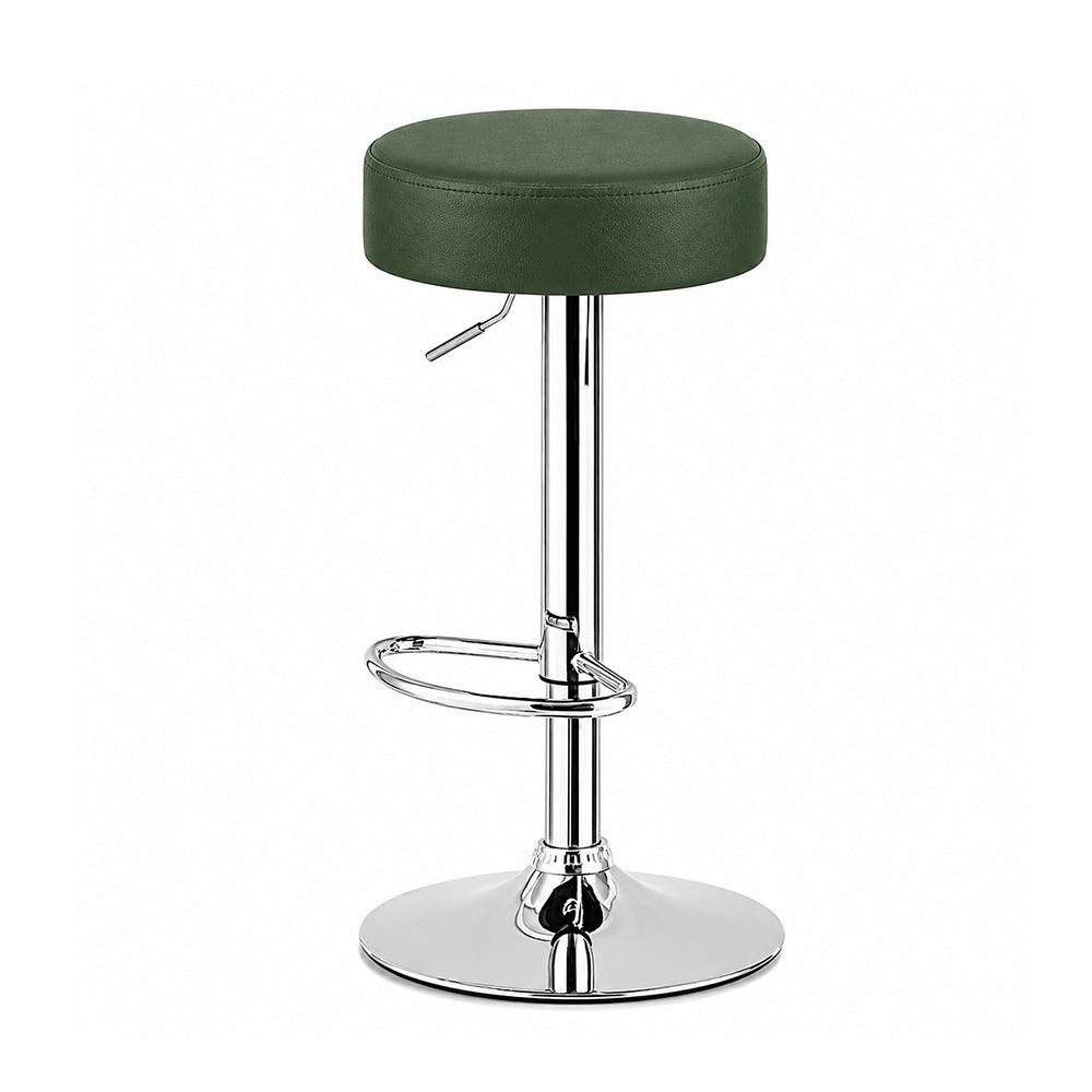 Linon Green Adjustable Bar Stool