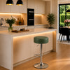 Linon Green Adjustable Bar Stool
