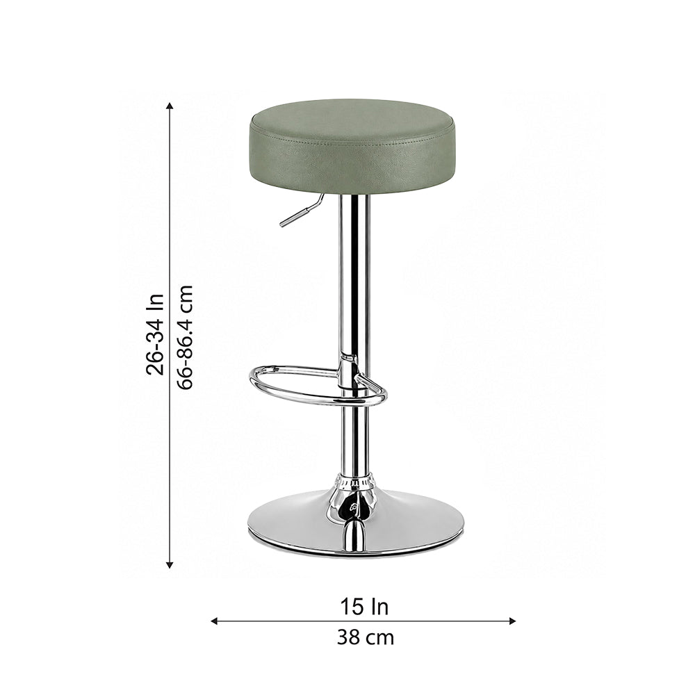 Linon Sage Adjustable Bar Stool