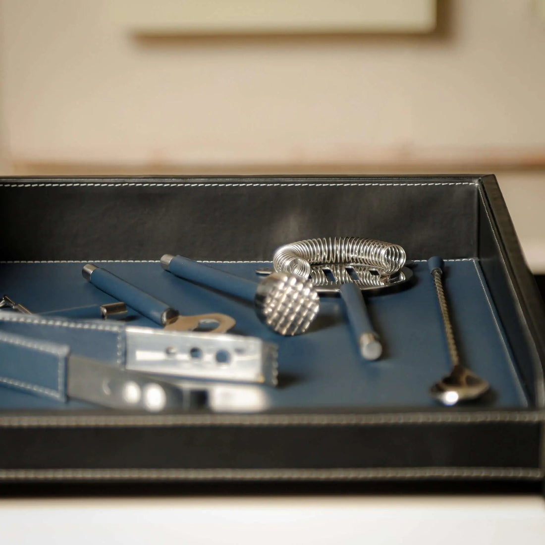 Montaigne Bar Tray & Cocktail Set - Sepia Homes