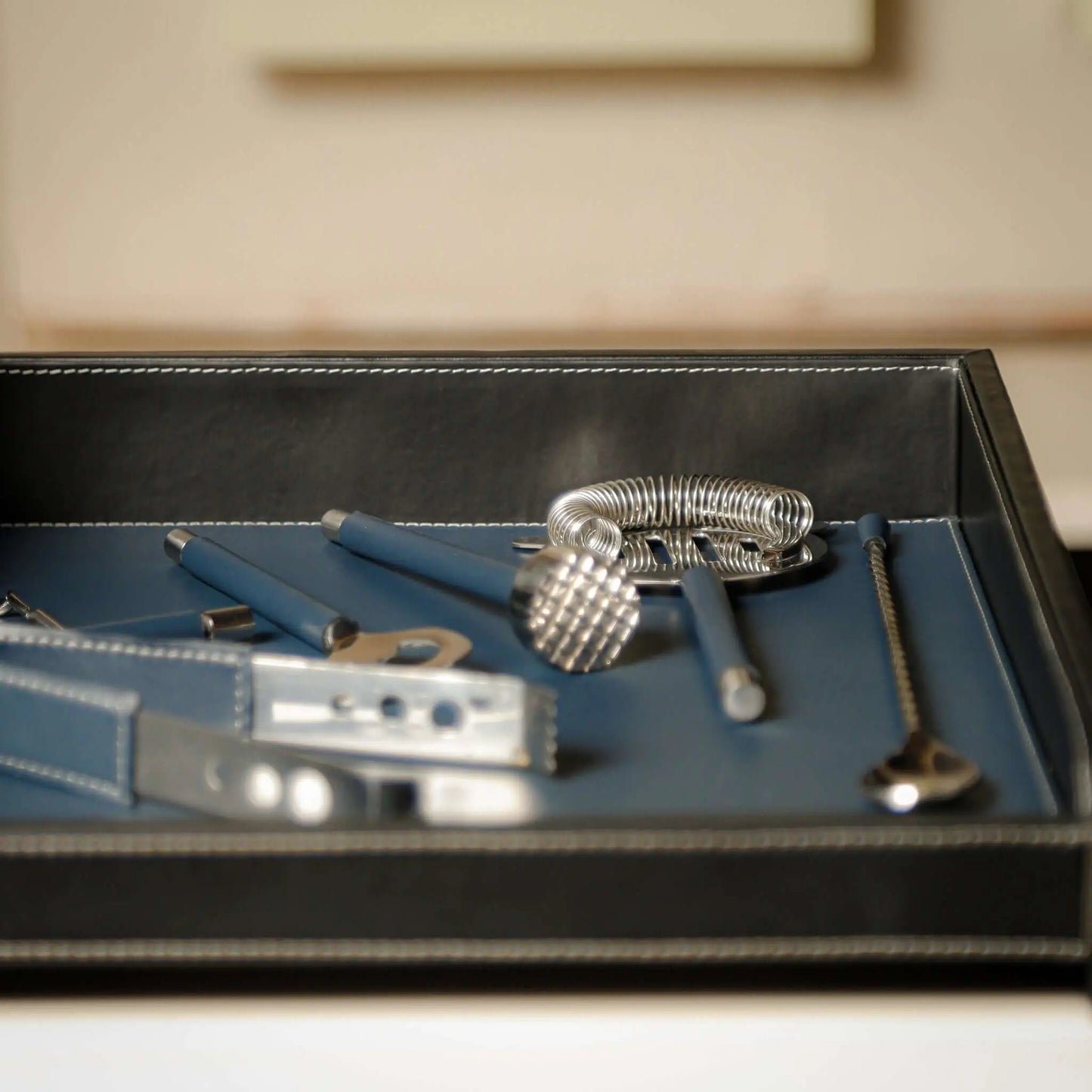 Montaigne Bar Tray & Cocktail Set - Sepia Homes