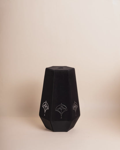 Sepia Homes Naxora Small Vase – Elegant Decorative Leatherette Vase