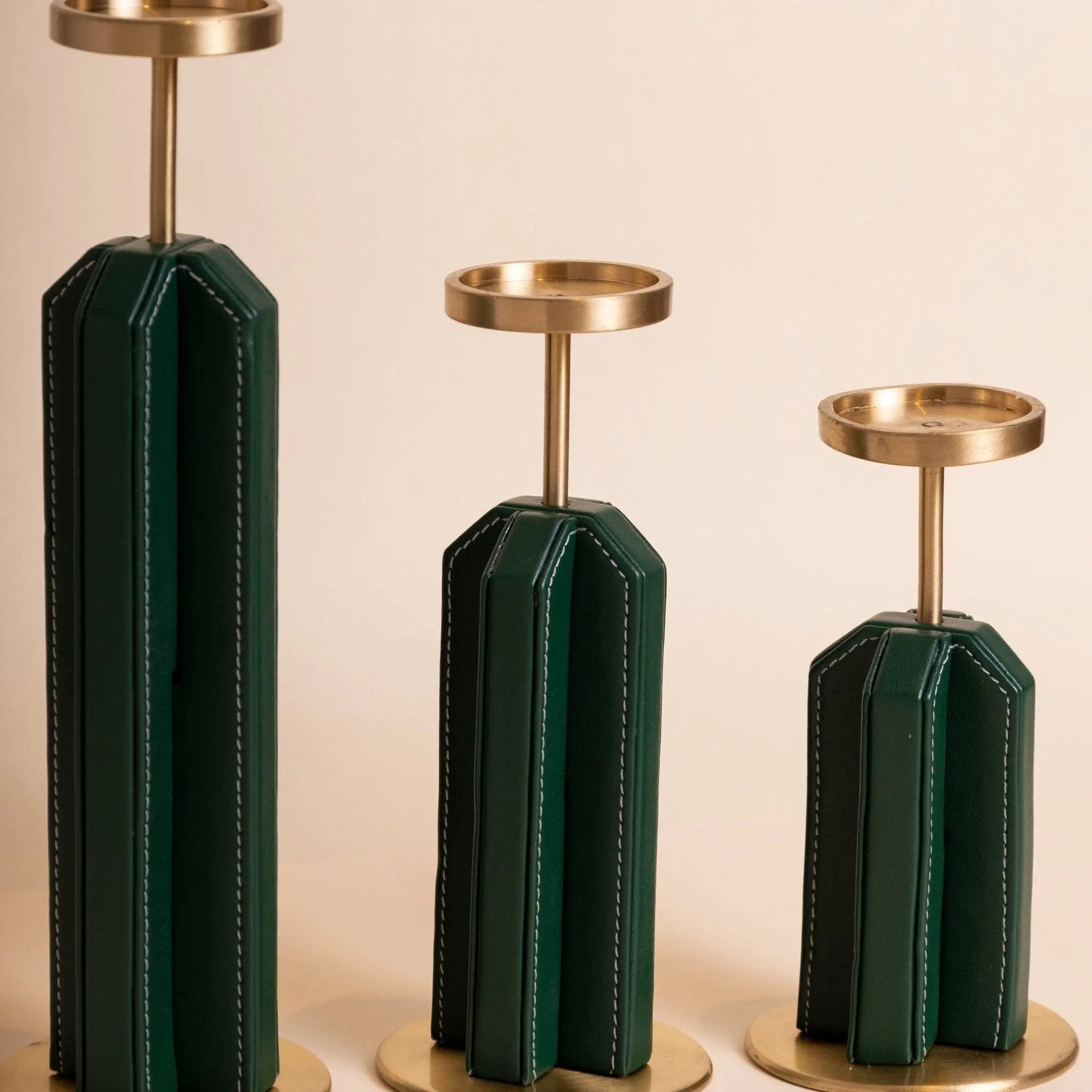 Sepia Homes Lume Candle Stand Set – Premium Ambient Candle Holders - Sepia Homes