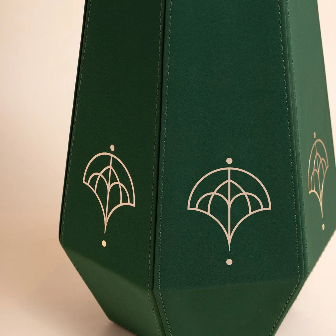 Sepia Homes Naxora Small Vase – Elegant Decorative Leatherette Vase - Sepia Homes