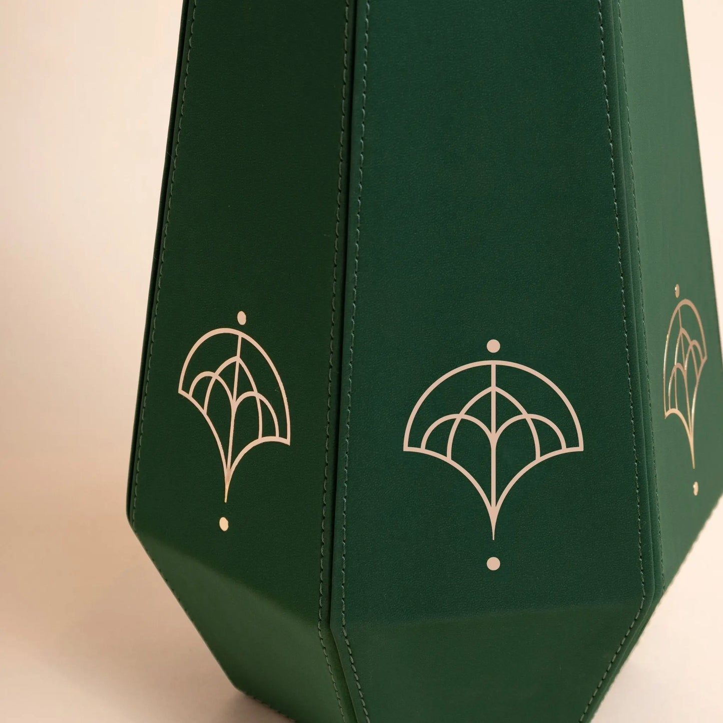 Sepia Homes Naxora Small Vase – Elegant Decorative Leatherette Vase - Sepia Homes