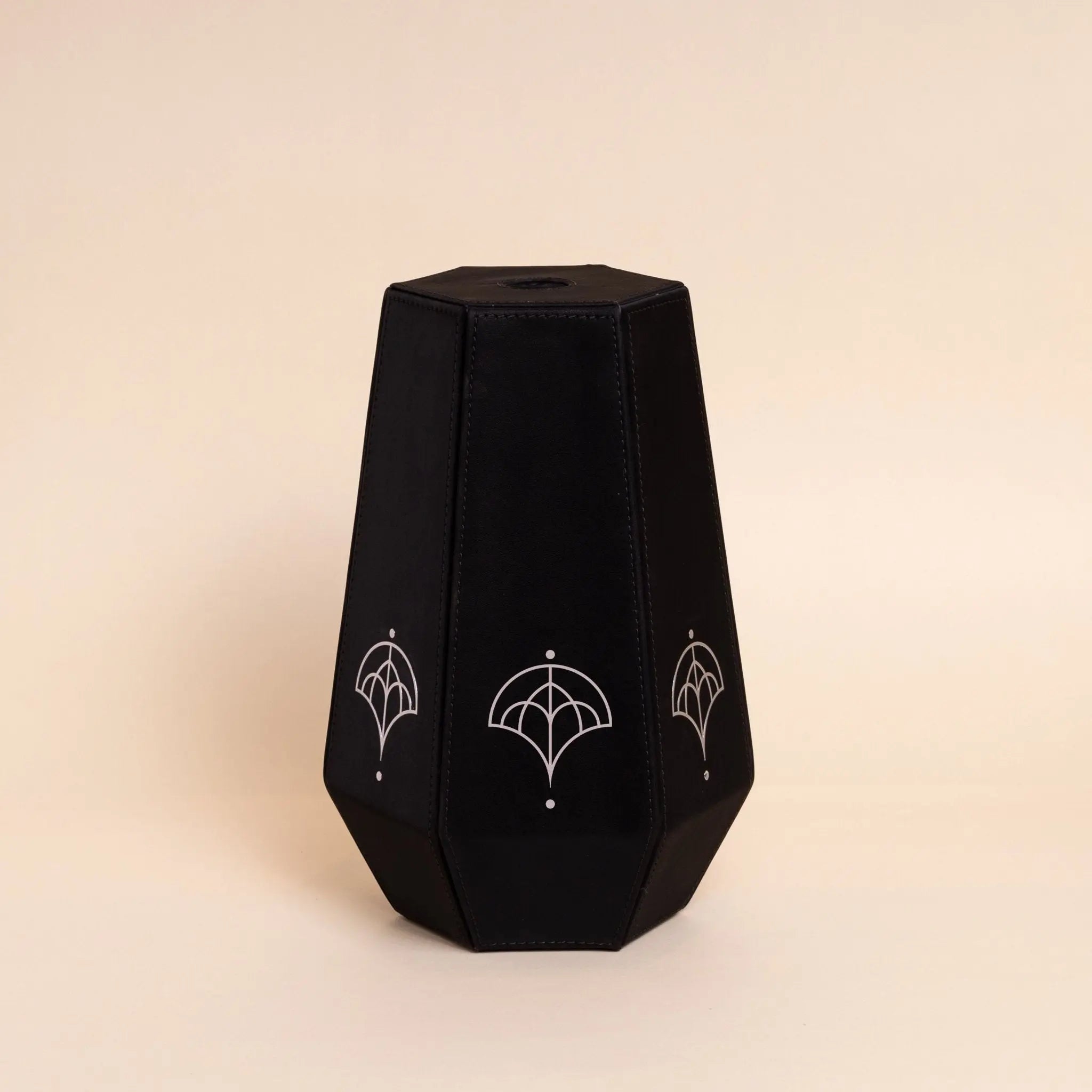 Sepia Homes Naxora Small Vase – Elegant Decorative Leatherette Vase - Sepia Homes