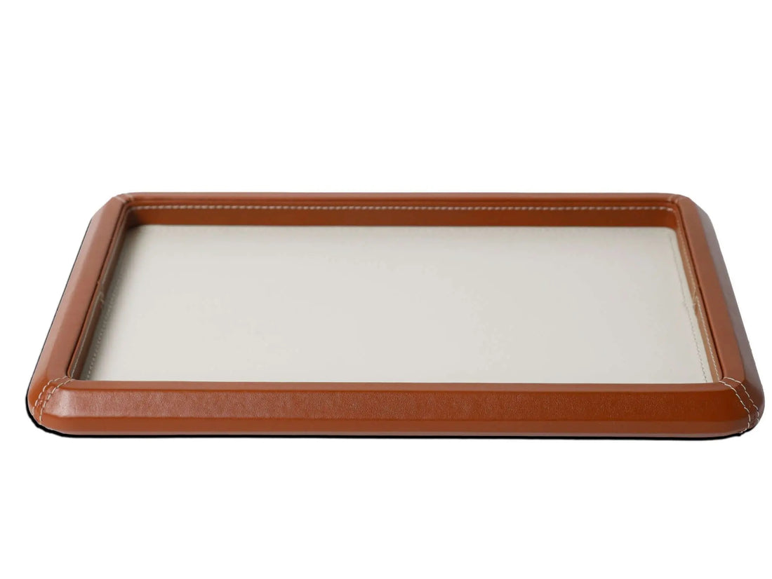 Sorrel Leather Multipurpose Tray - Sepia Homes